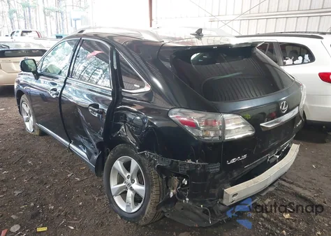 2010 Lexus Rx 350 из США, поврежденный, VIN 2T2BK1BA4AC037330